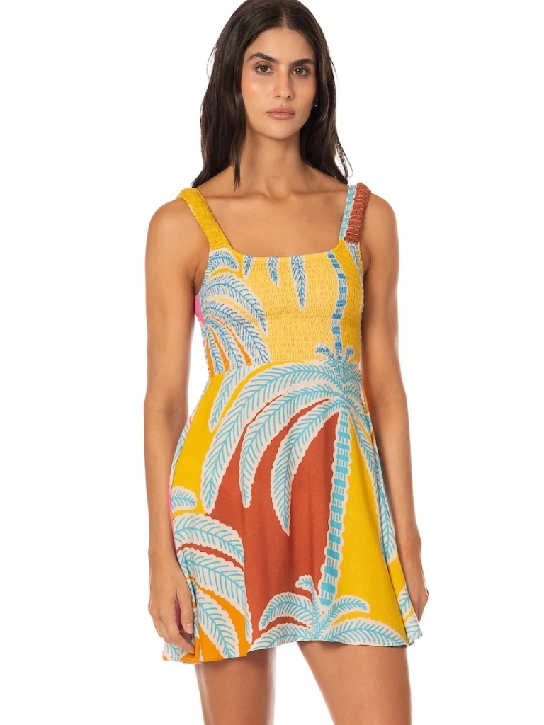 Maaji Jungle Whisper Molton Short Dress Medium Nwt